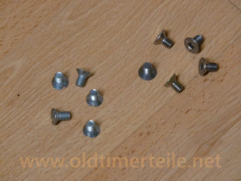 Countersunk screw
