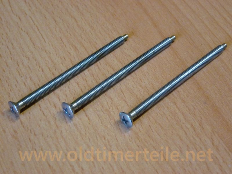 Lens head screw