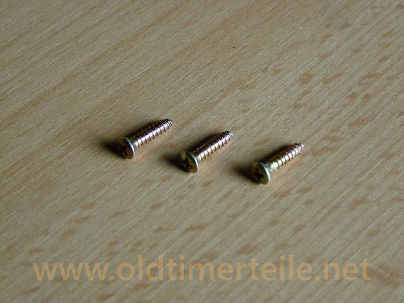 Iron sheet lens head screw
