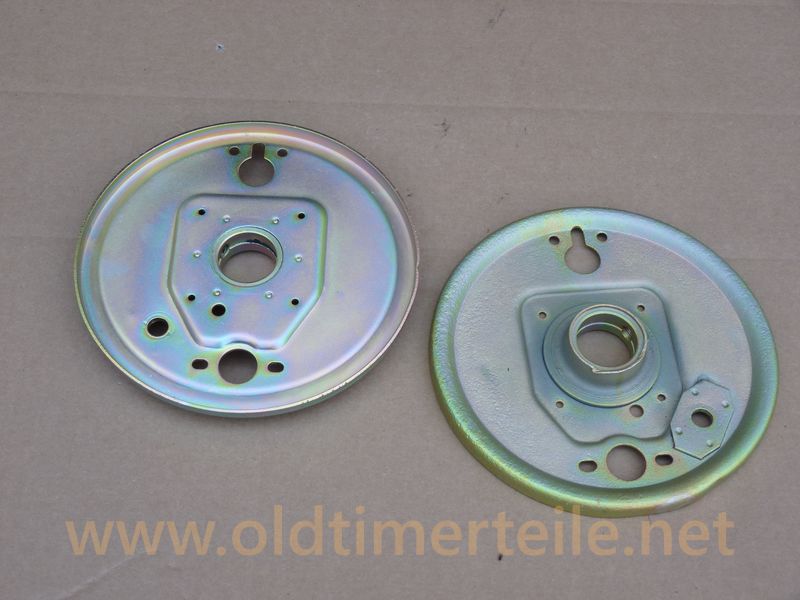 Anchor plate for brakes