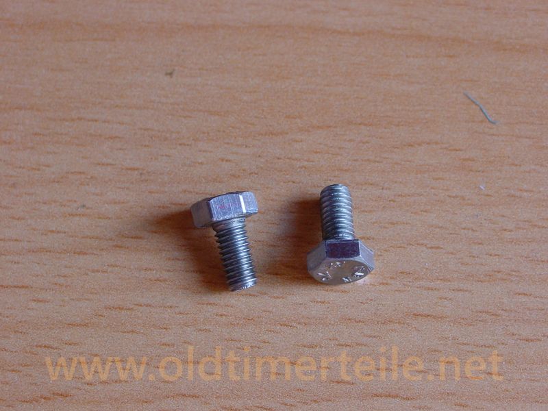 Hex screw, M4x8mm, vz