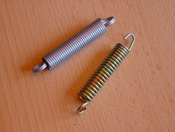 Retaining spring