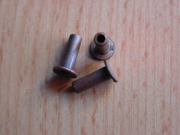 Copper hollow rivet