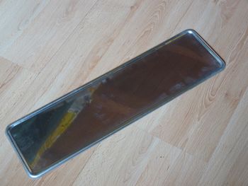 Kennzeichenunterlage