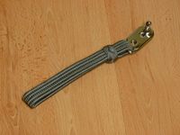Fastening strap, with coat hook in nostalgic form, suitable for all pre-war and post-war vehicles. A beautiful item for the left and right side.  – image 1