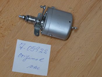Motor del limpiaparabrisas