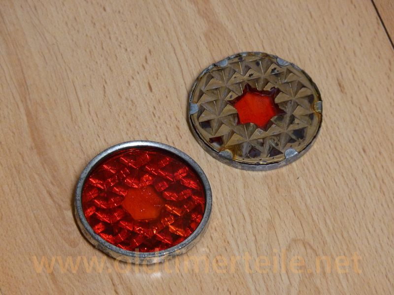 rear light glas