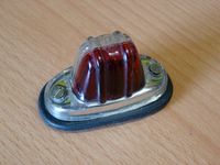 Parking lamp, white front, red rear, edging chrome Hella-Nr.:2151
height: about 35mm 
length: including rubber base about 58mm 
incl. installation guide
 – image 1