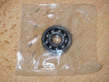 Grooved ball bearing