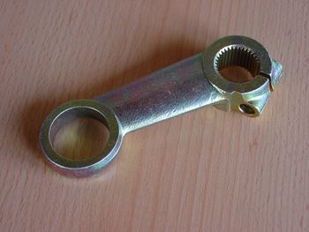 Steering column lever