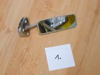 Rear view mirror, inside, used. This glass is cracked, shows scratches or other slight damages, however, is usable. Or B7-24-027 – image 3