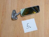 Rear view mirror, inside, used. This glass is cracked, shows scratches or other slight damages, however, is usable. Or B7-24-027 – image 11