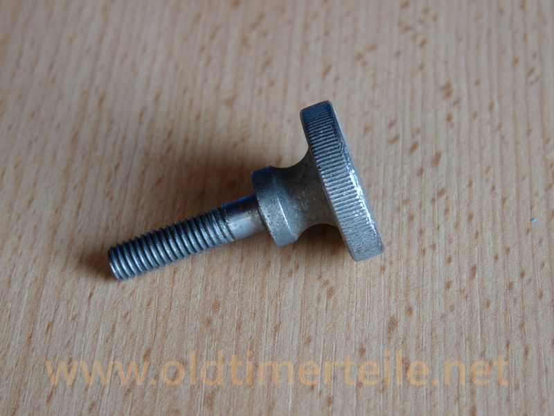 Knurled screw