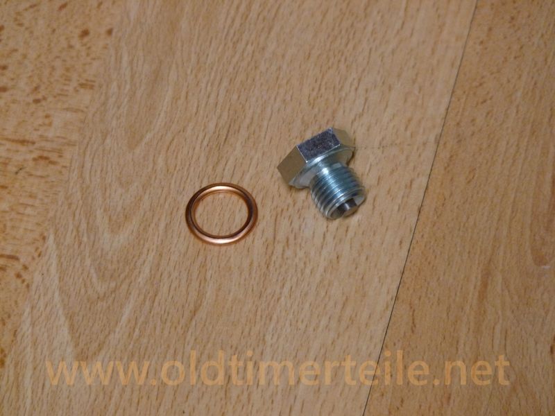 Oil drain screw