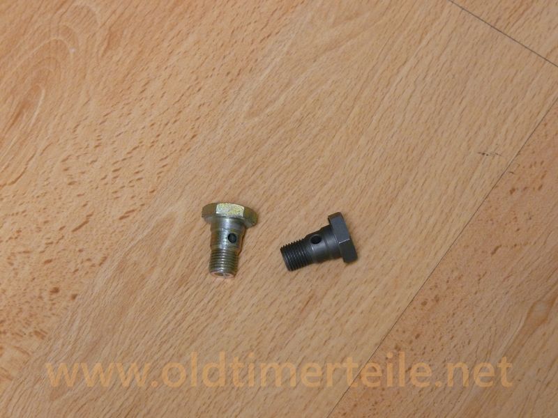 Hollow lock screw