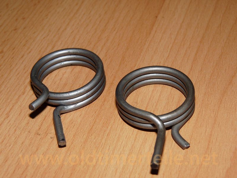 Retaining spring